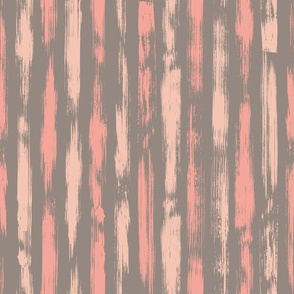 Brush Stroke Stripes Grey Pink Blue