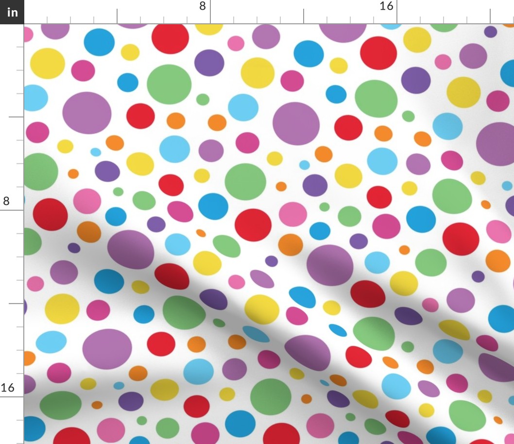 Clown Spots - Multicoloured - medium scale