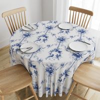 McCallister Toile  ~ Willow Ware Blue and White 