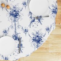 McCallister Toile  ~ Willow Ware Blue and White 