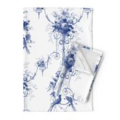 McCallister Toile  ~ Willow Ware Blue and White 