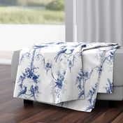 McCallister Toile  ~ Willow Ware Blue and White 