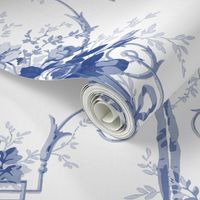 McCallister Toile  ~ Willow Ware Blue and White 