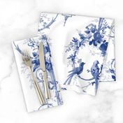 McCallister Toile  ~ Willow Ware Blue and White 