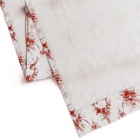 McCallister Toile  ~ Turkey Red and White  