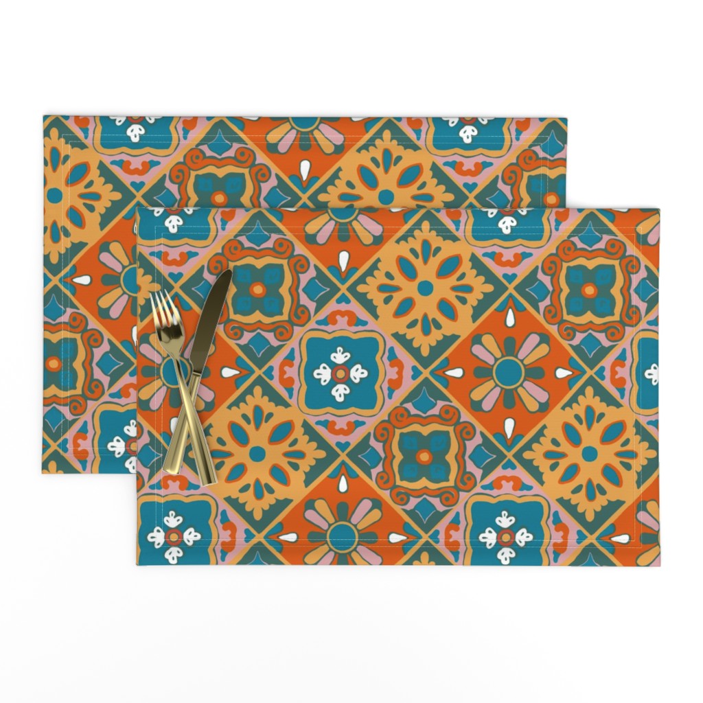 Earth Palette Spanish Tiles