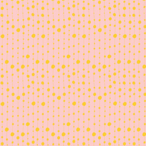 Print 2 coordinate bubble repeat autumn winter 2018-2019 girl yellow and pink background 150 dpi