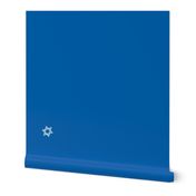 Hanukkah Star of David Motif blue Napkin Fabric