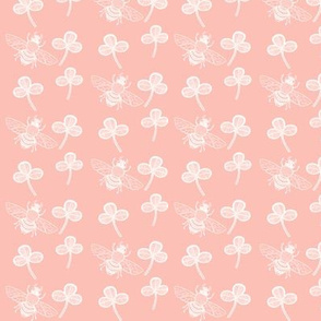 Clover Bee Peachy Pink