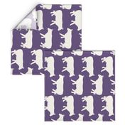 Cow Sides - H White, Purple - Rotated