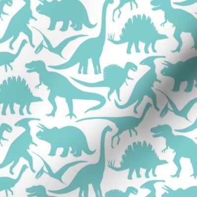 Little Dinosaur Friends - Turquoise