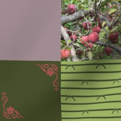 4" Wholecloth Patchwork: Harvest | Cider Apple