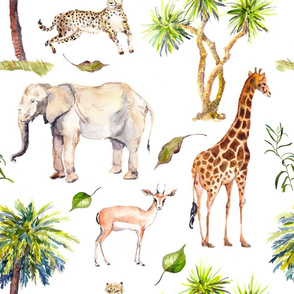 Safari Watercolor