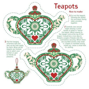 7 Miniature Teapots. Please zoom to see all 7 of them.