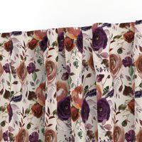 Peachy Plum Floral