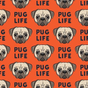 Pug Life - cute pug face 