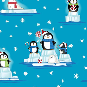 snowballs penguin Flat 
