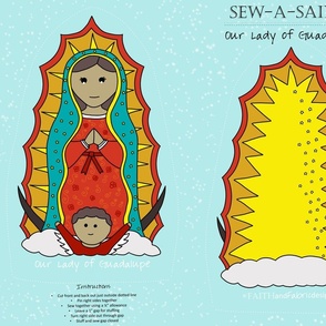 Sew-a-Saint: Our Lady of Guadalupe