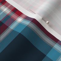 Holyrood tartan - 6" silver