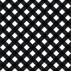 Black and White Gingham Small Scale