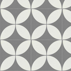 Gray Circle Tile 1