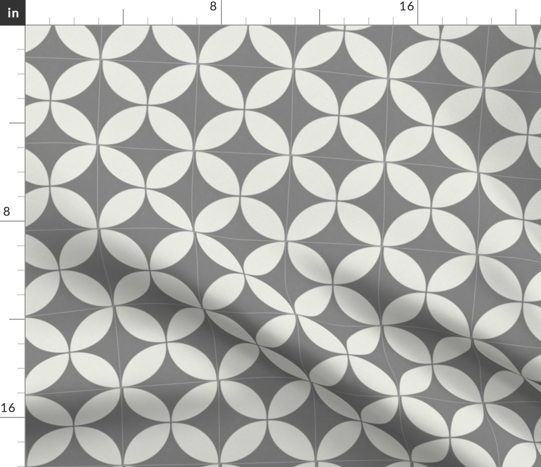 Gray Circle Tile 1