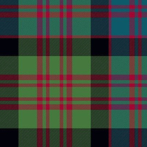 MacDonald tartan variant, 10" muted 