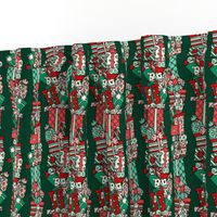 Stacked Pressies in Green & Red