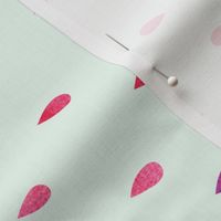 Watermelon fruit pun tea towel