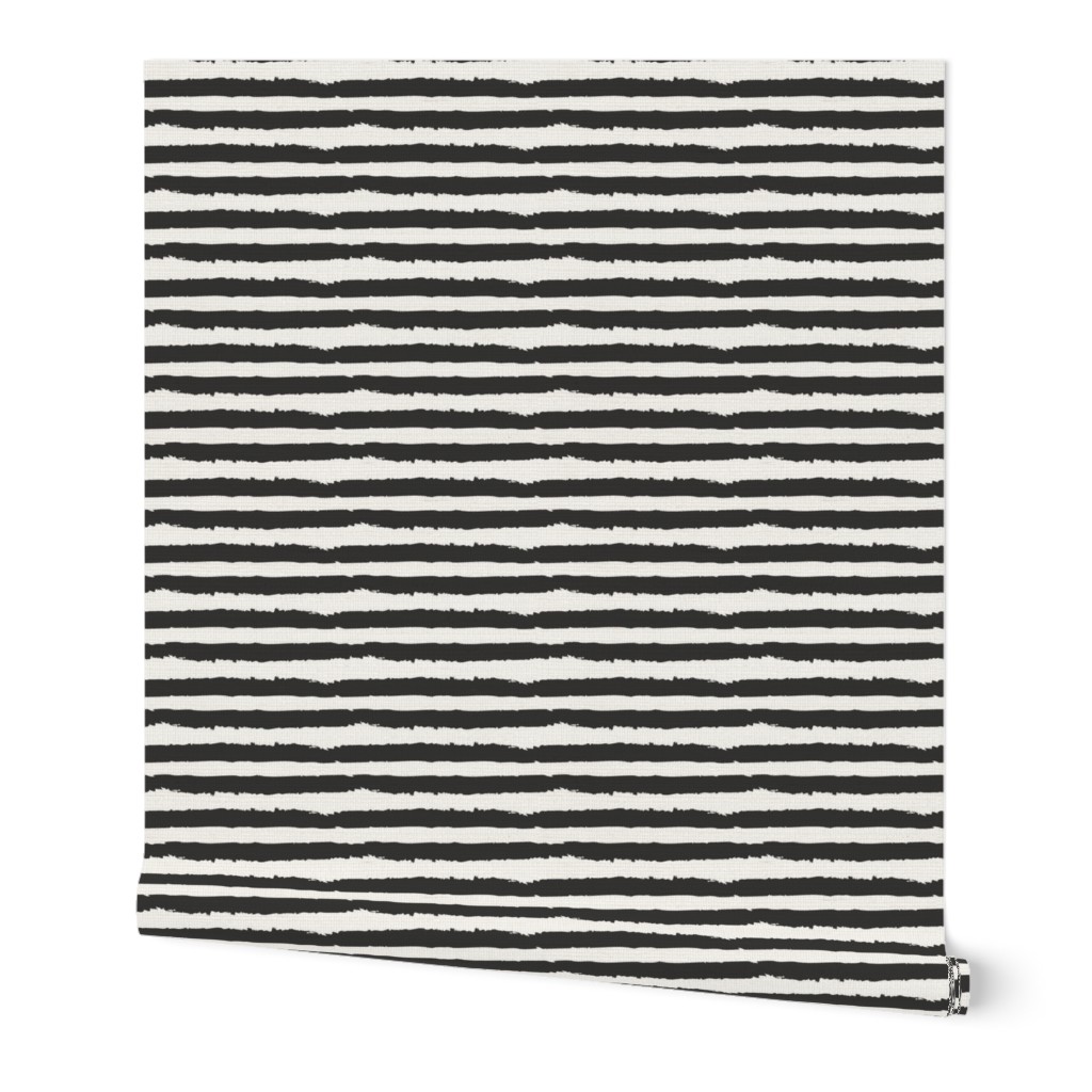 Obsessive Stripe Disorder - Black and White Multi-Color Stripe