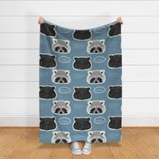 CUTE RACCOON PILLOW