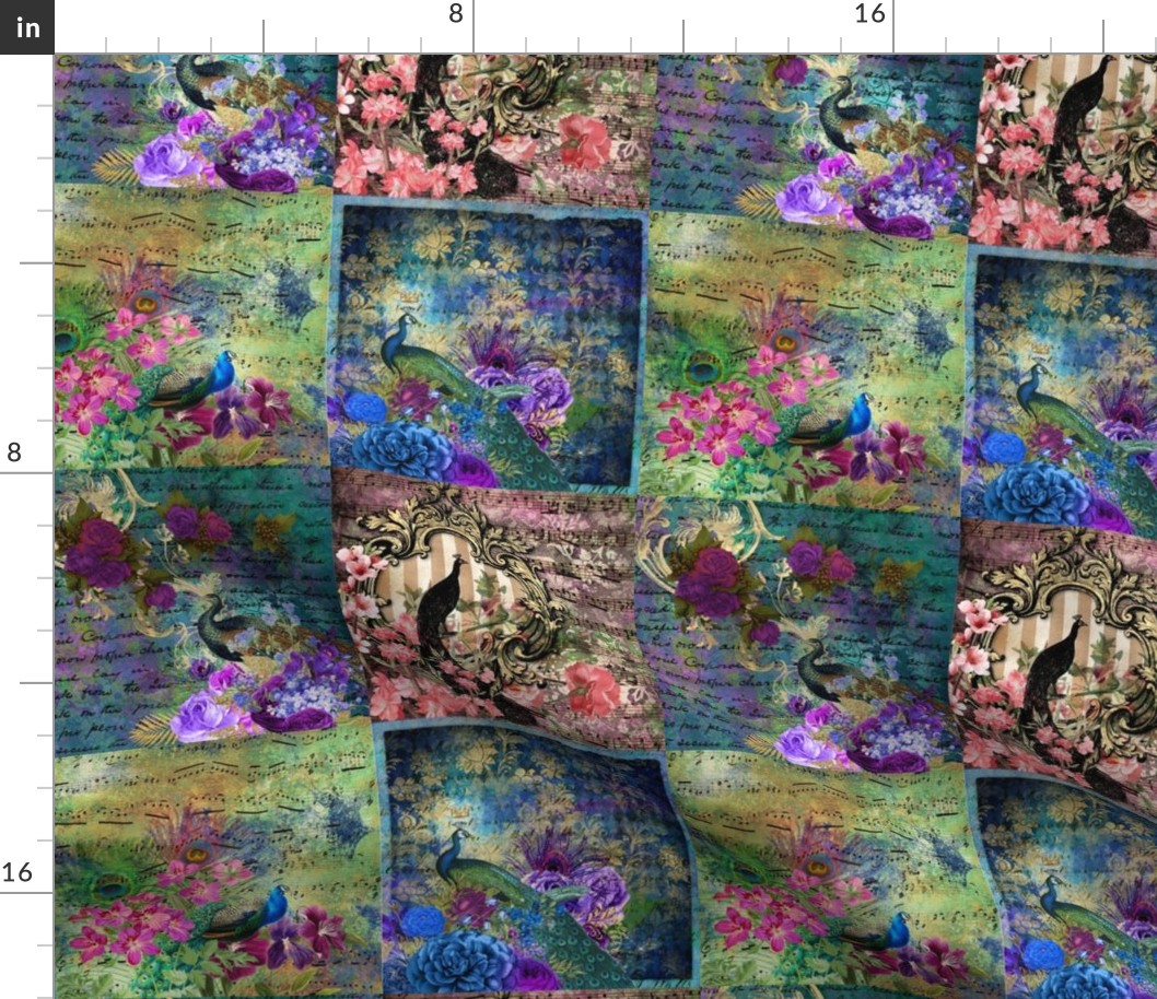 Peacock Patchwork