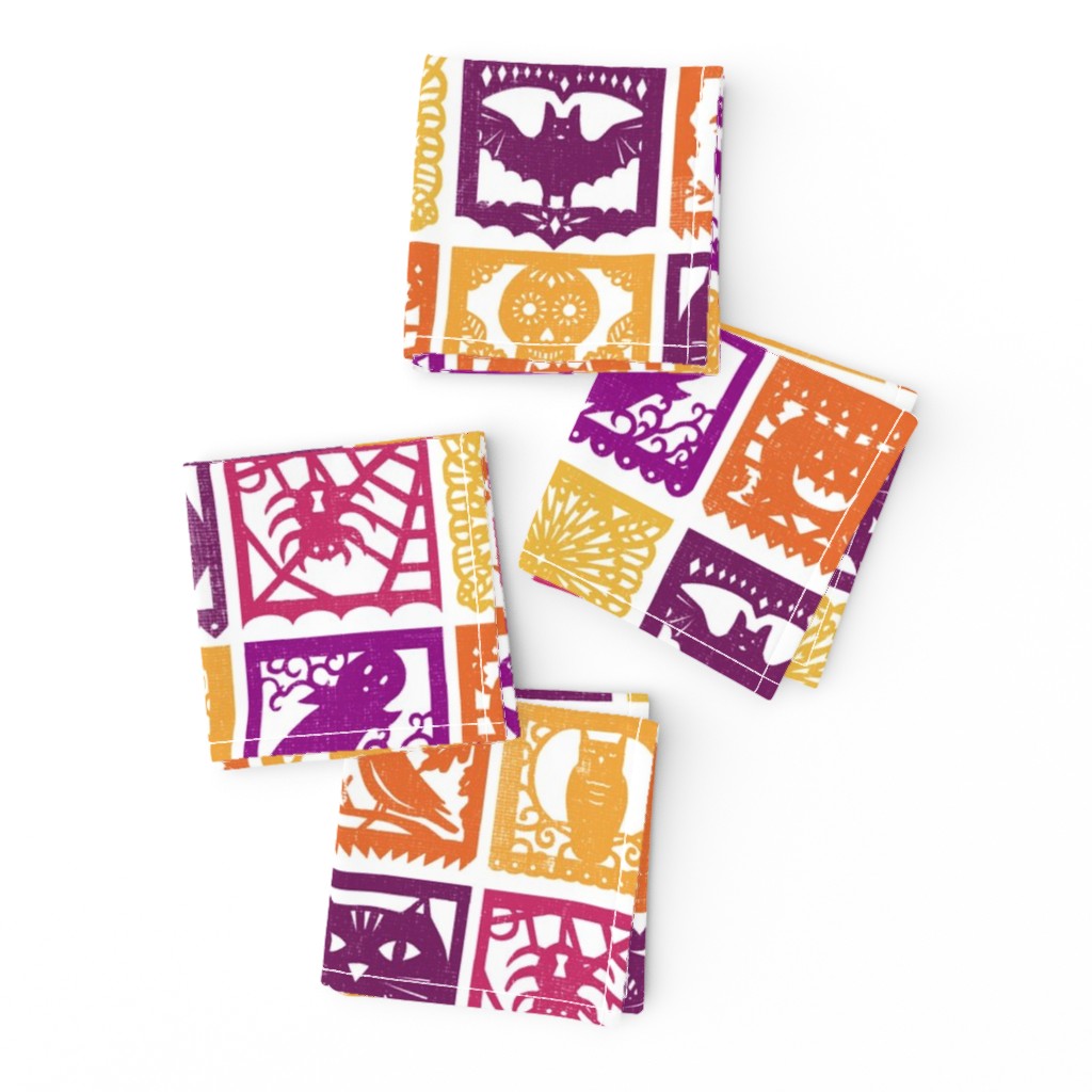 Halloween Papel Picados - Texture