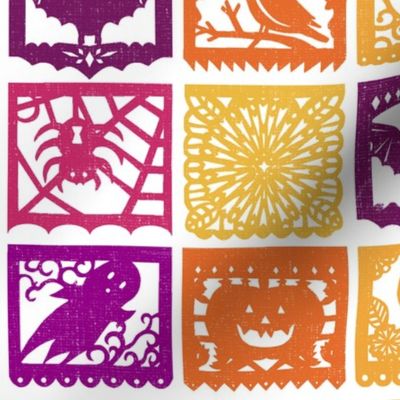 Halloween Papel Picados - Texture