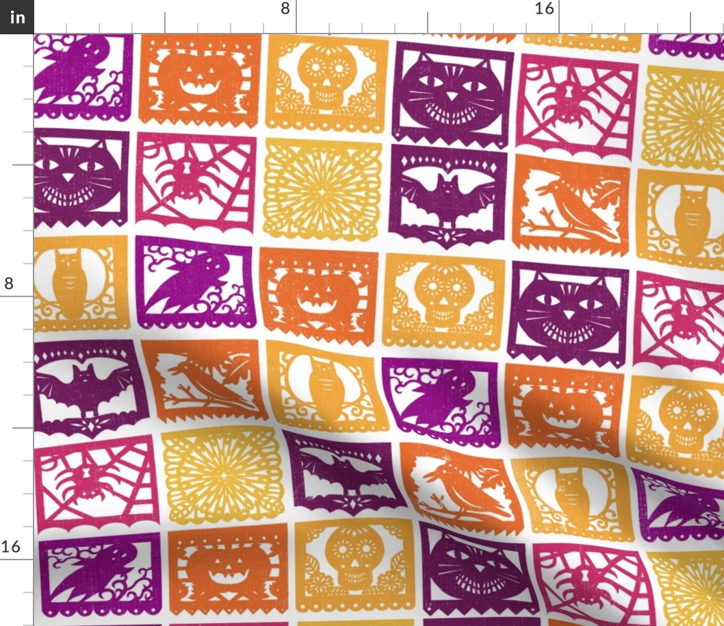 Halloween Papel Picados - Texture