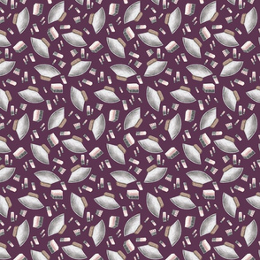 Tundraberry Maktak and Ulu Print Deep Plum