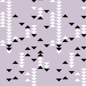 Little Flying Geese in Lavender