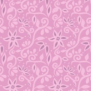 Rapunzel Floral Pink