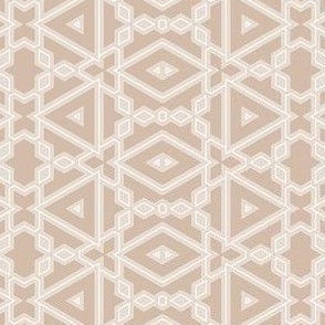 Cream and Beige Tribal