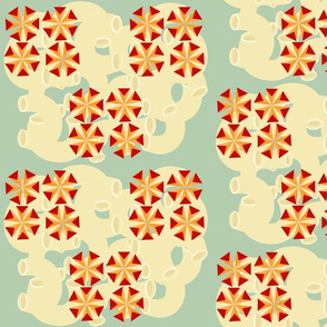 Mac- Cheese pinwheels
