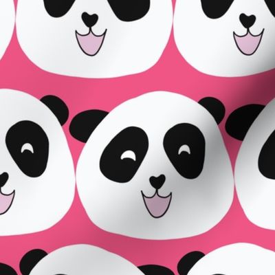 Cute Pandas Pink