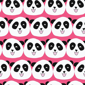 Cute Pandas Pink