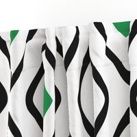 Diamond in Diamond - Jumbo - Green, White, Black