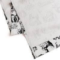 Good Cheer Christmas Toile sable