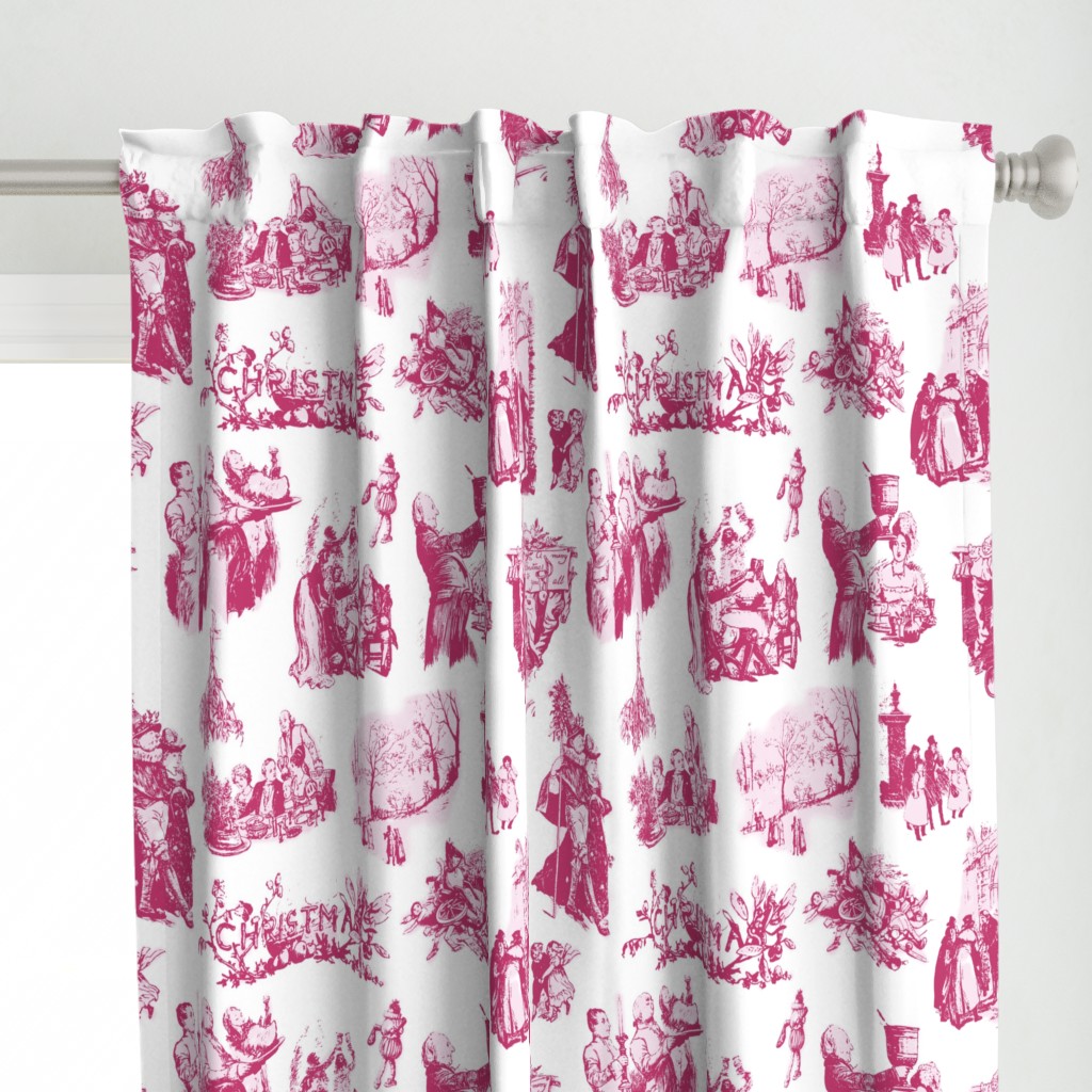 Good Cheer Christmas Toile sorbet 1