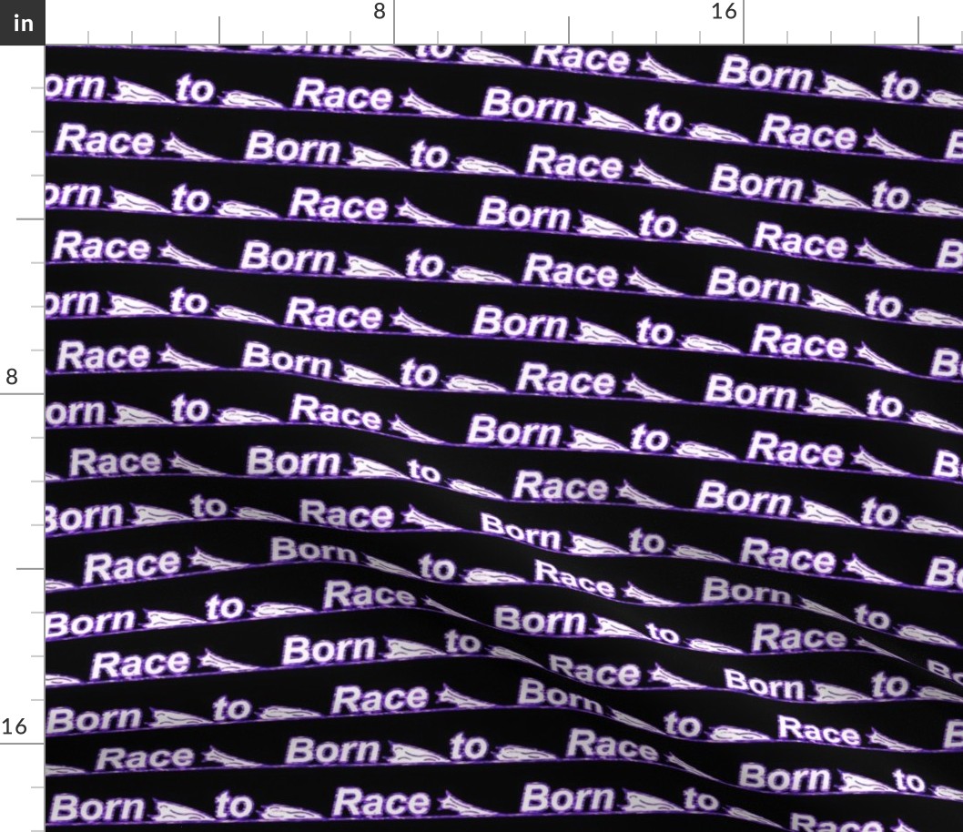 Born to Race Lure coursing - purple power