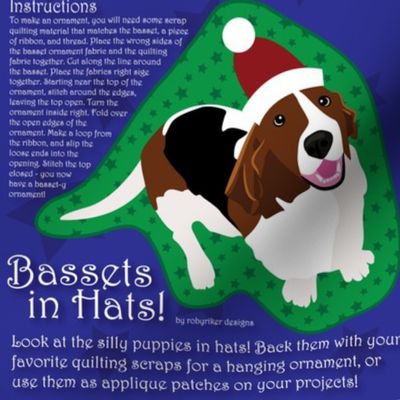 Bassets in Hats (See FQ View for More Bassets!)