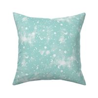 Zodiac Pale Turquoise Small Scale