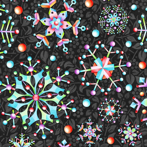 Kaleidoscope  Snowflakes 