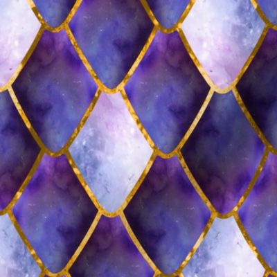 Purple Opal Galaxy Gemstone Dragon Scales